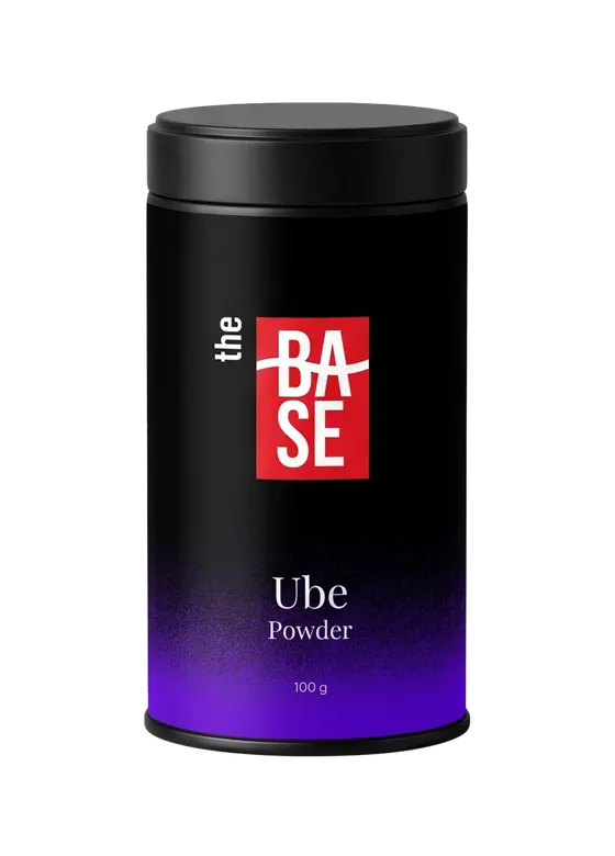 Ube powder tin