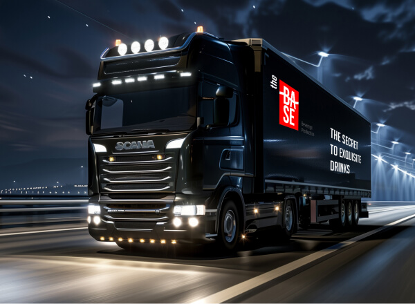 THE BASE delivery vehicle